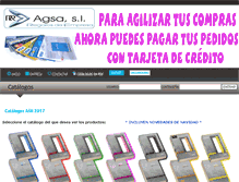 Tablet Screenshot of agsaregalos.com